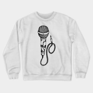 microphone Crewneck Sweatshirt